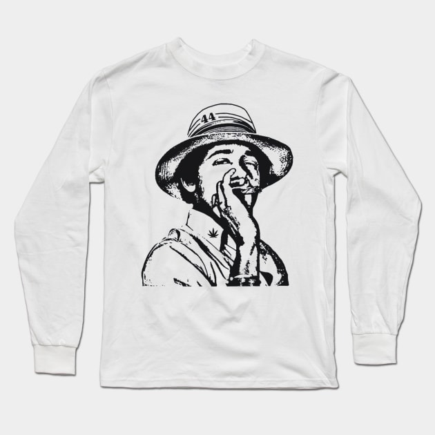 smoking like a boss Long Sleeve T-Shirt by DerrickDesigner